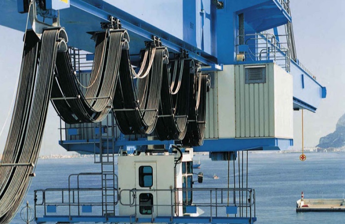 行車移動電纜怎么收放